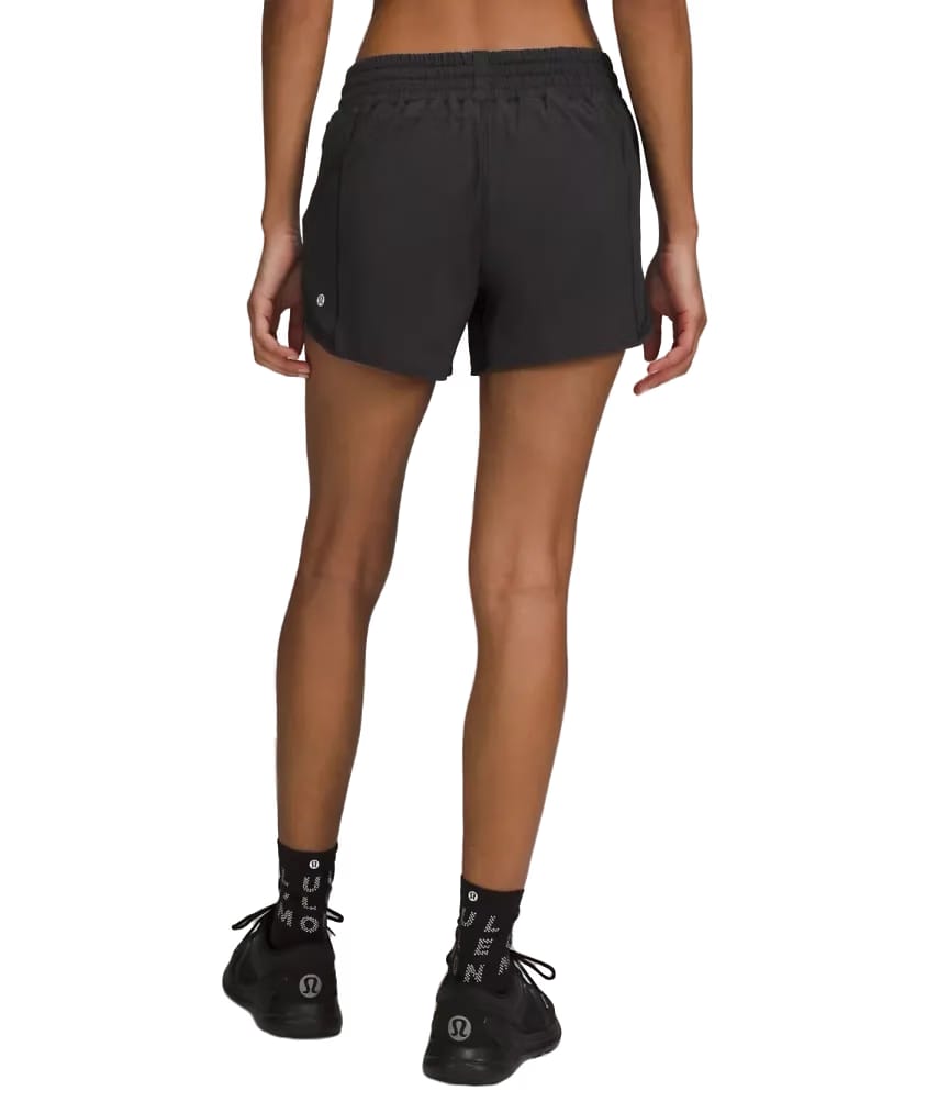 Lululemon Hotty Hot High-Rise Lined Shorts 4" Black