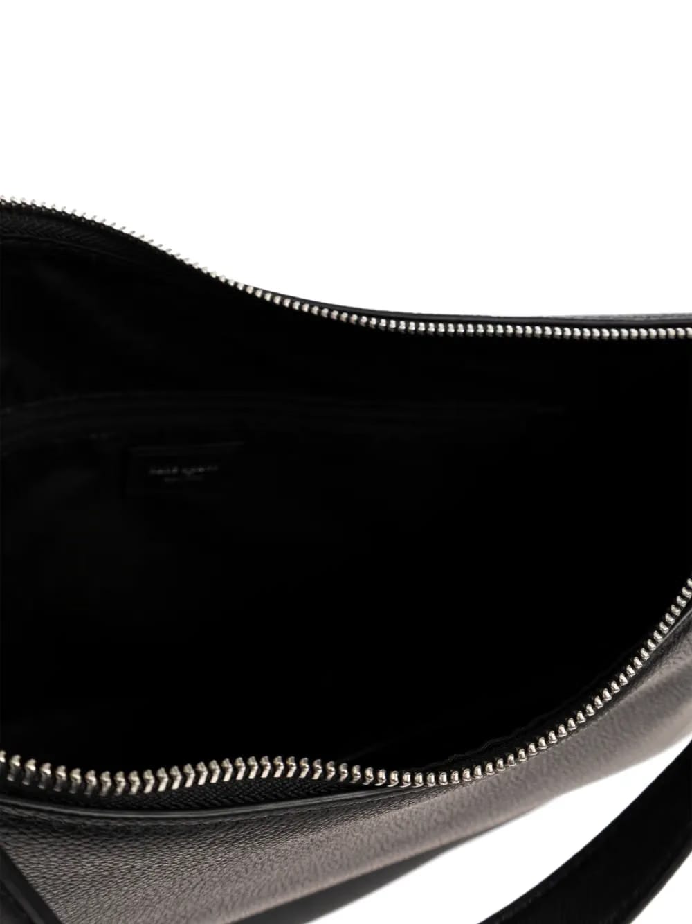 tie detail leather shoulder bag