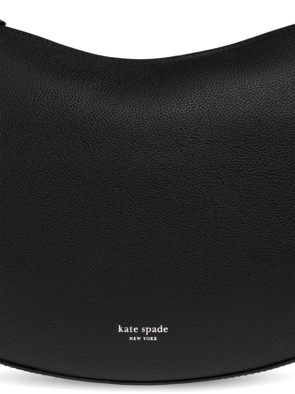 tie detail leather shoulder bag
