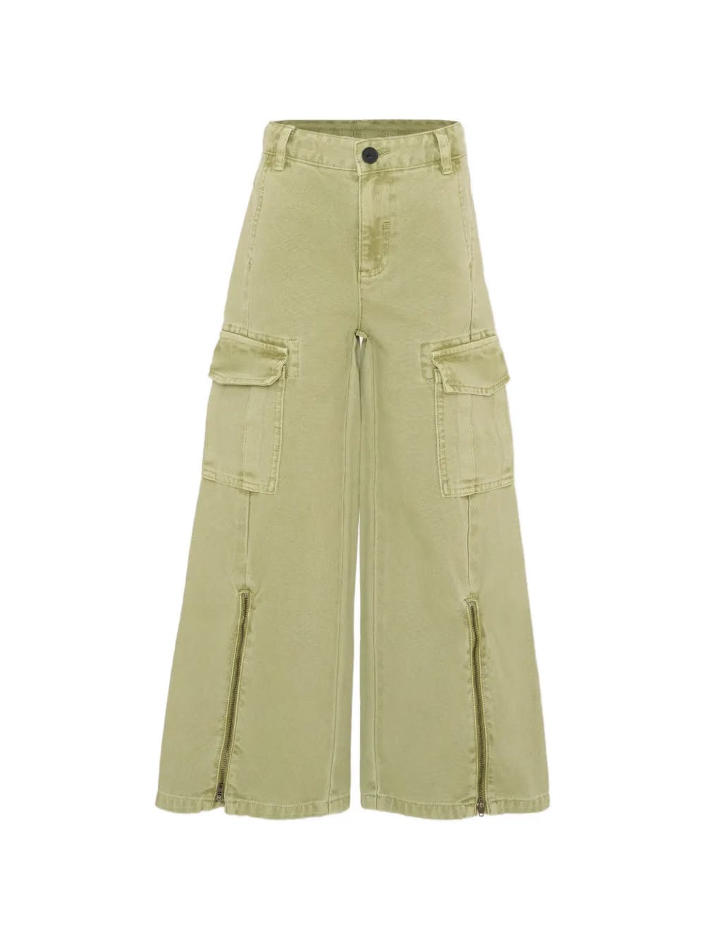 cargo zip trousers