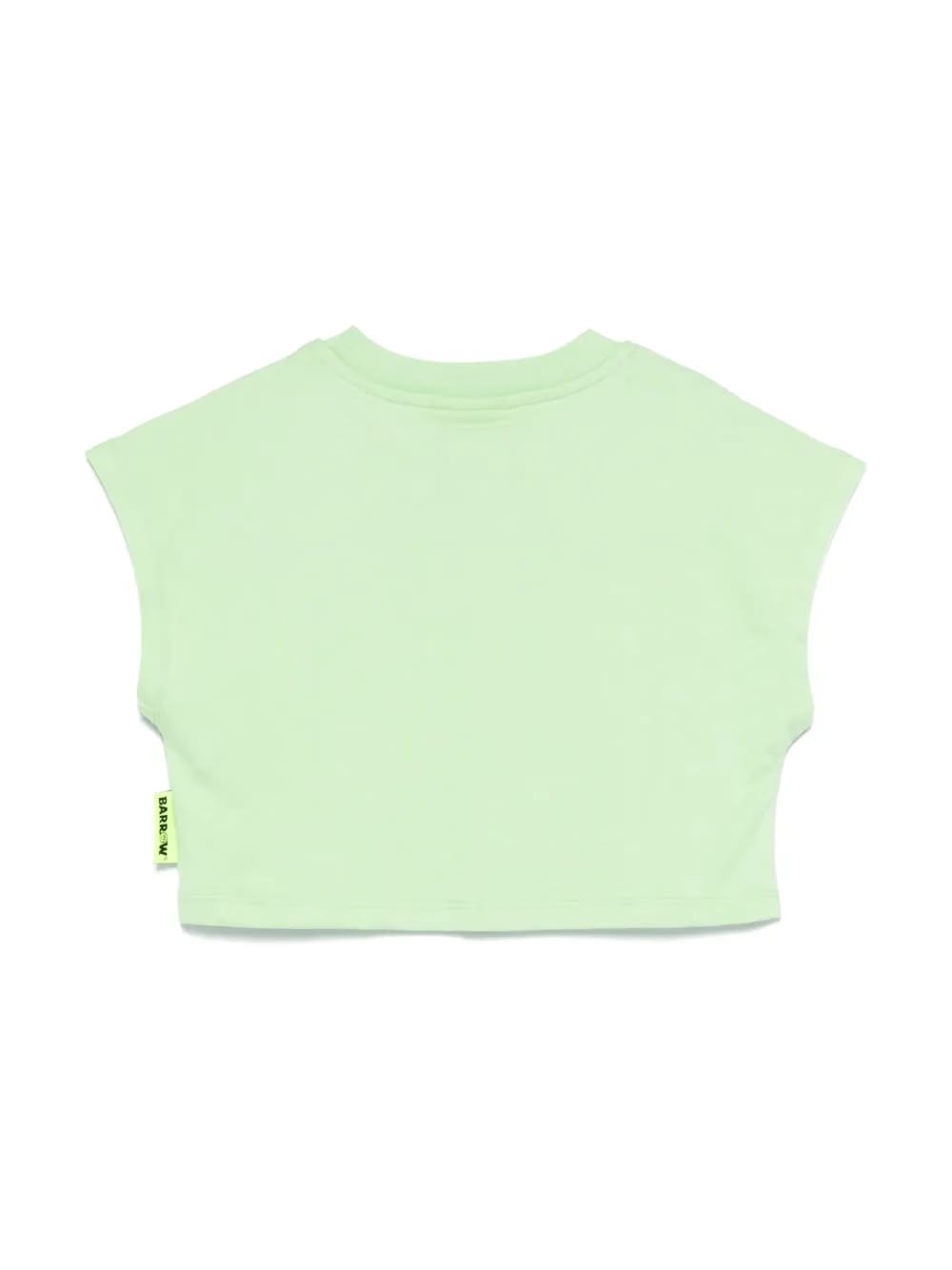 logo-embellished cropped T-Shirt