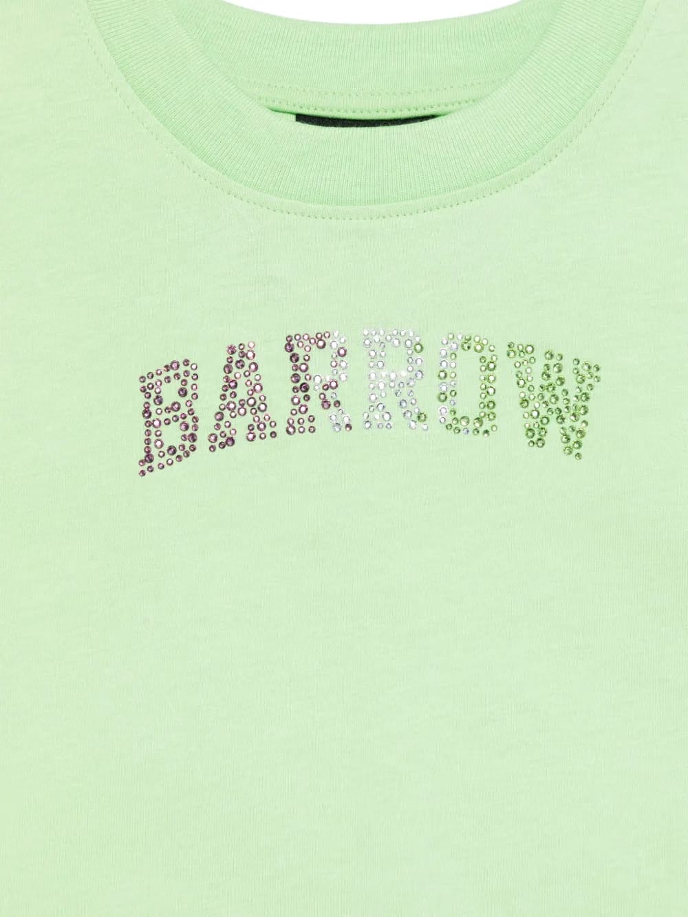 logo-embellished cropped T-Shirt