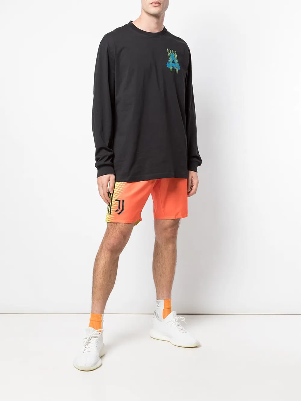 Goalkeeper graphic-print shorts
