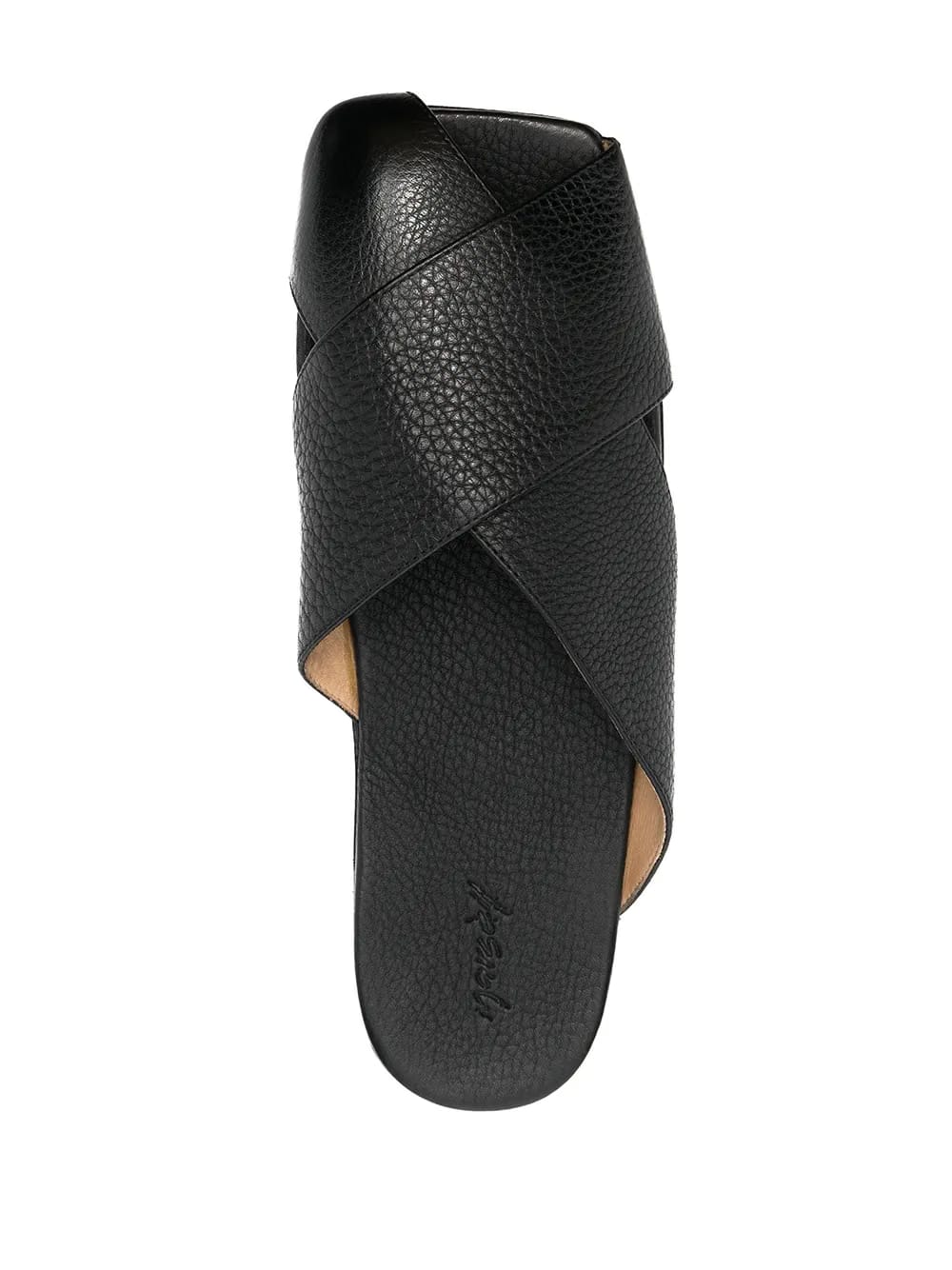 Spatula crossover sandals