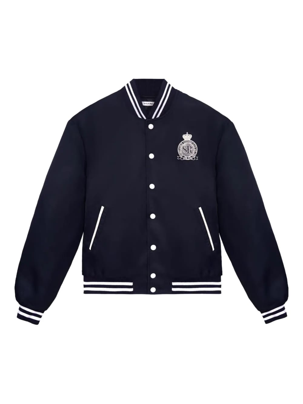 Royal Club embroidered bomber jacket