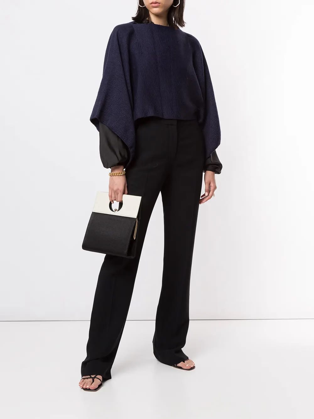 solid cropped jumper