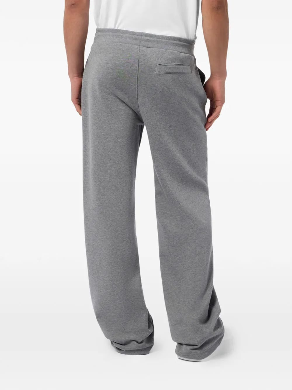 grey track pants