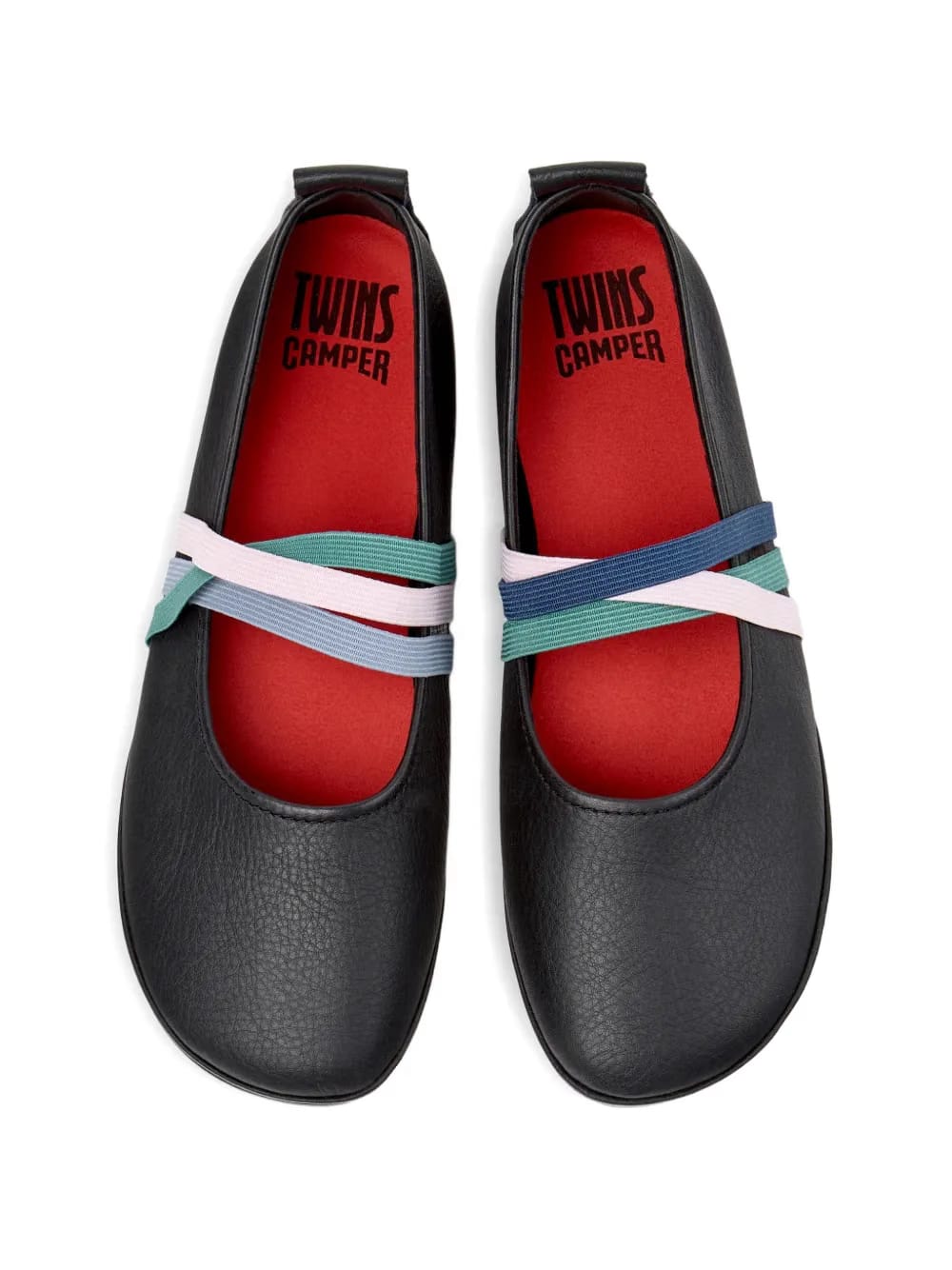 Nina elasticated ballerina flats