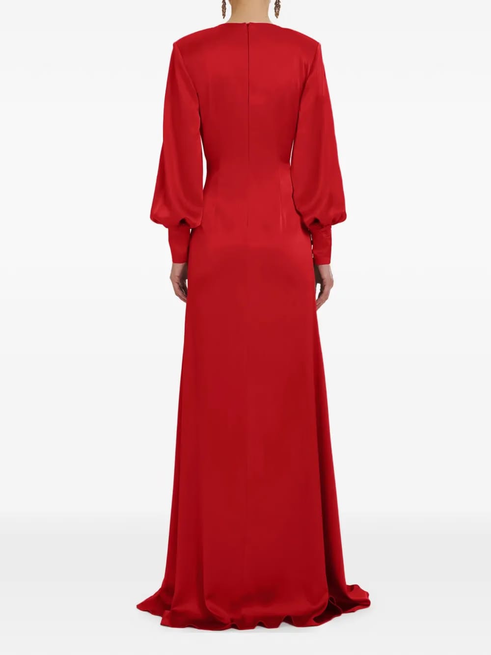 Vianna V-neck maxi dress