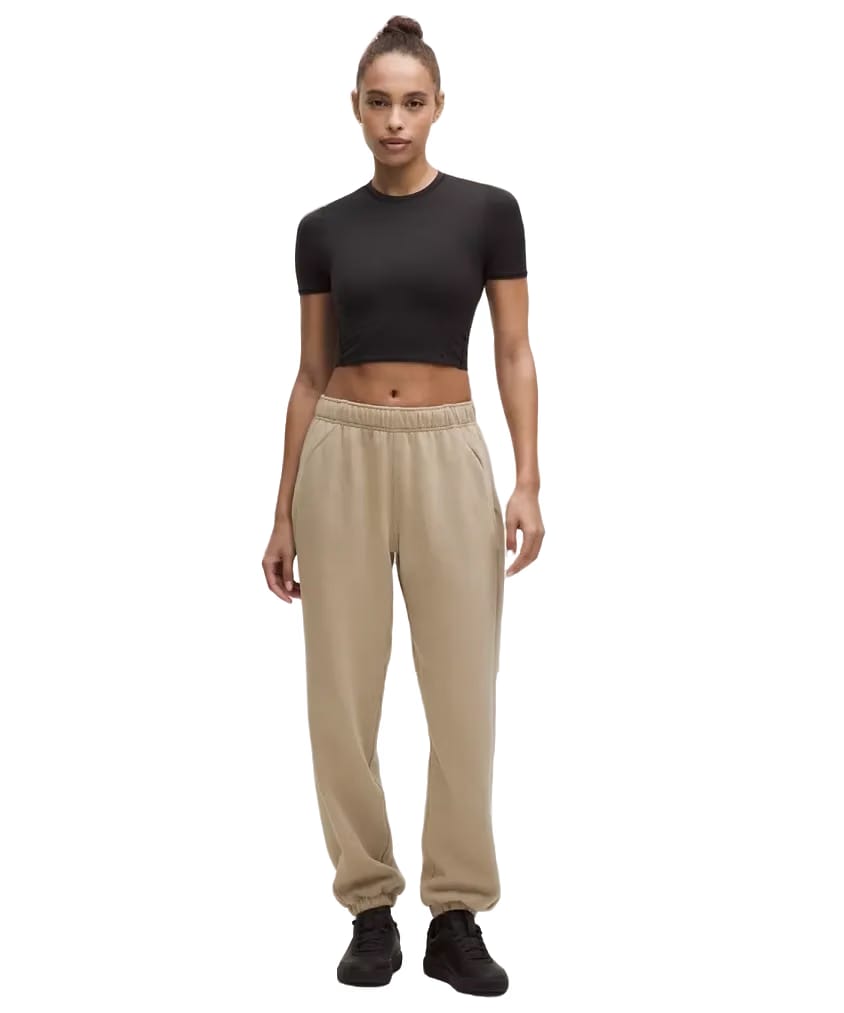 Lululemon Scuba Mid-Rise Oversized Jogger Regular Sheer Oak