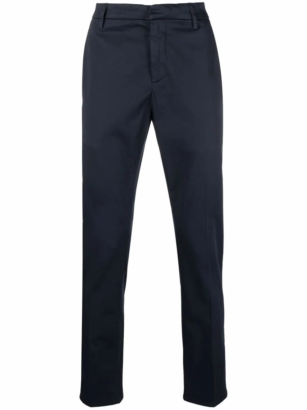 cropped slim-fit chinos