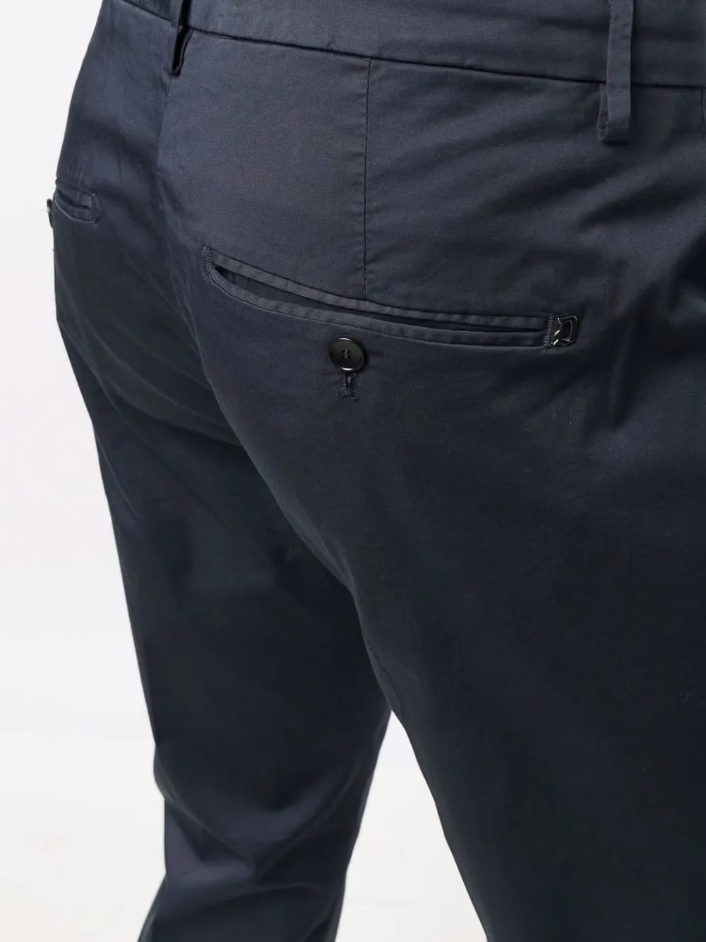 cropped slim-fit chinos
