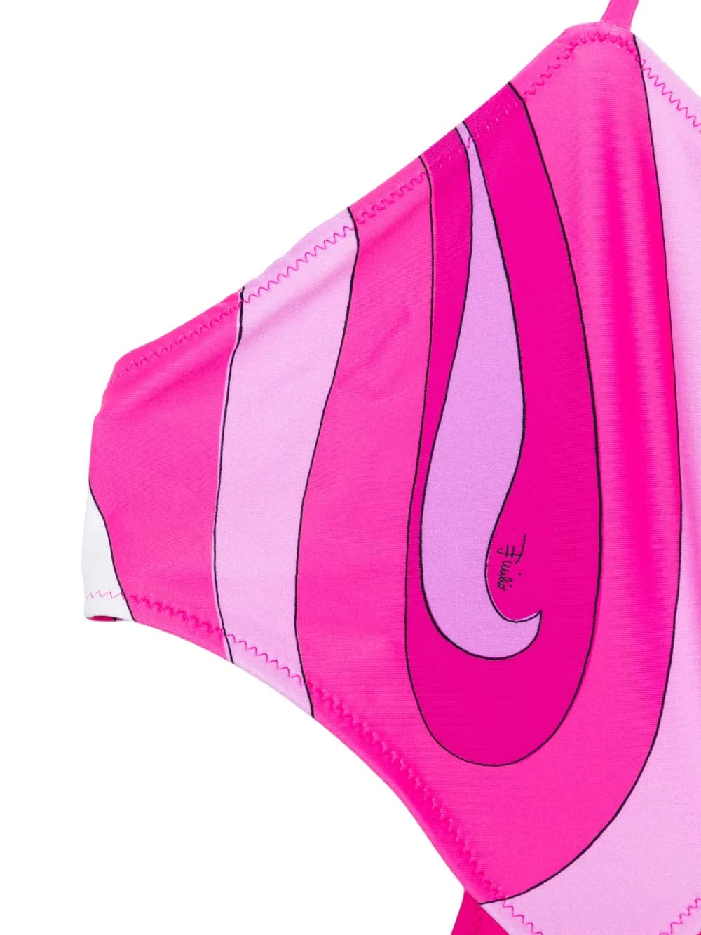 cut-out pattern swimsuit