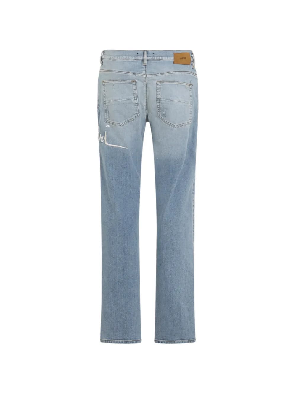 distressed signature jeans