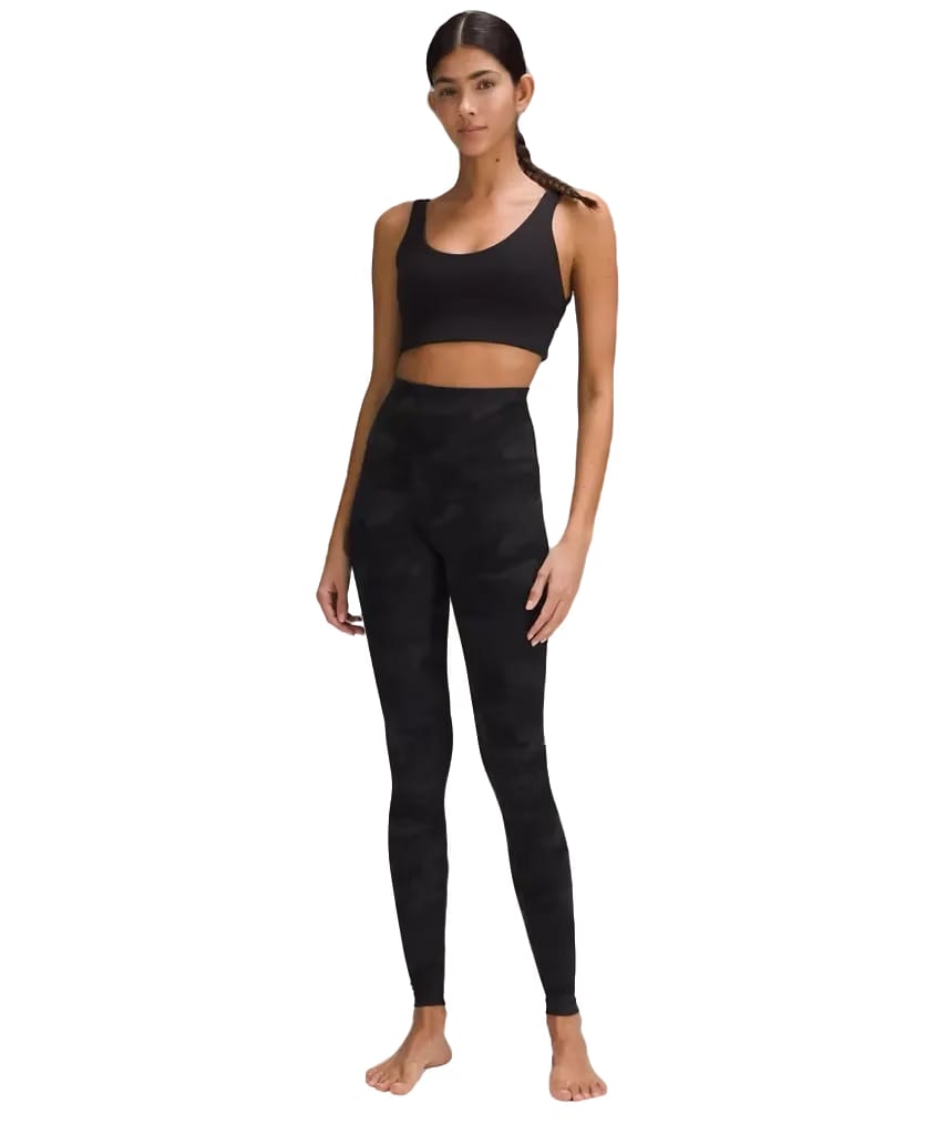 Lululemon Align High-Rise Pant 28" Heritage 365 Camo Deep Coal Multi