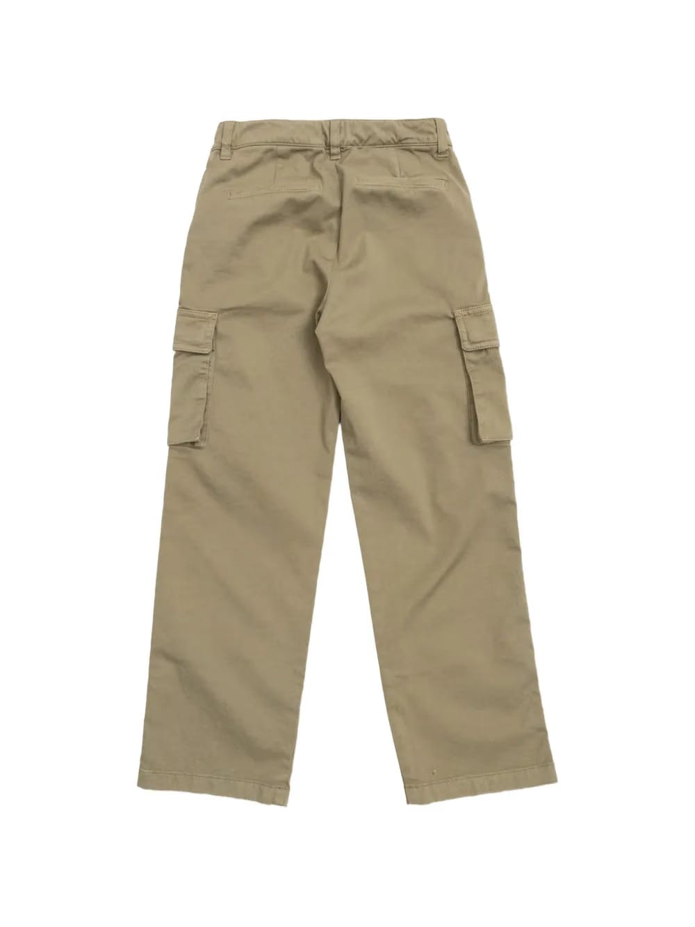 buttoned cargo trousers