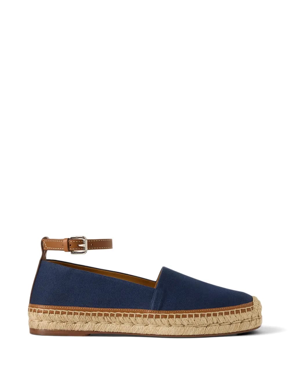 Hadan crocheted ankle strap espadrille