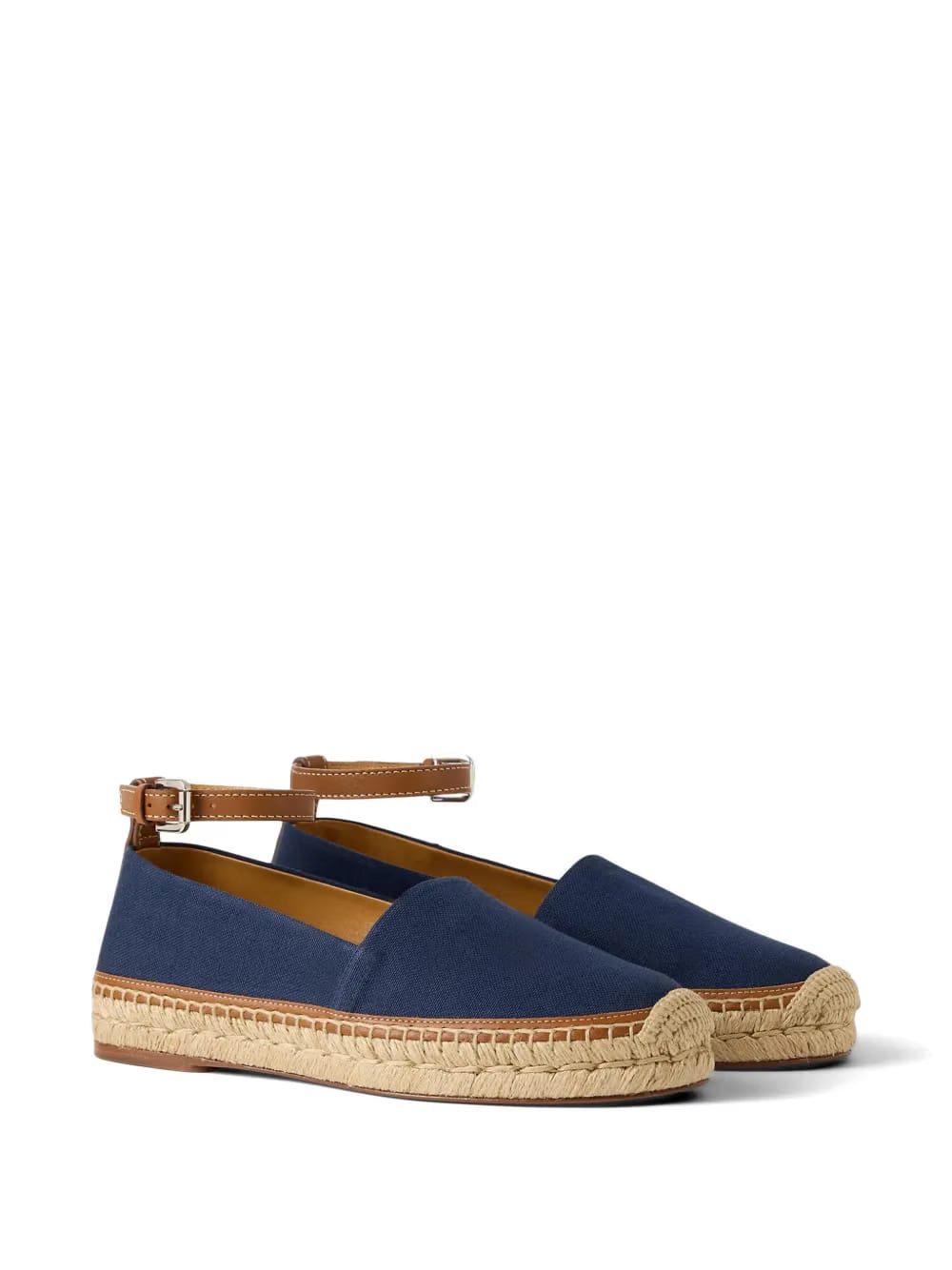 Hadan crocheted ankle strap espadrille