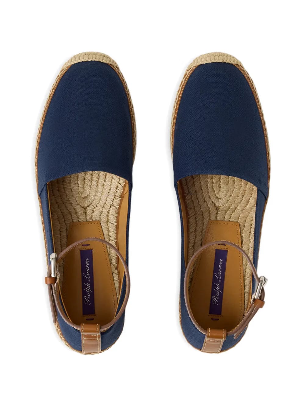 Hadan crocheted ankle strap espadrille