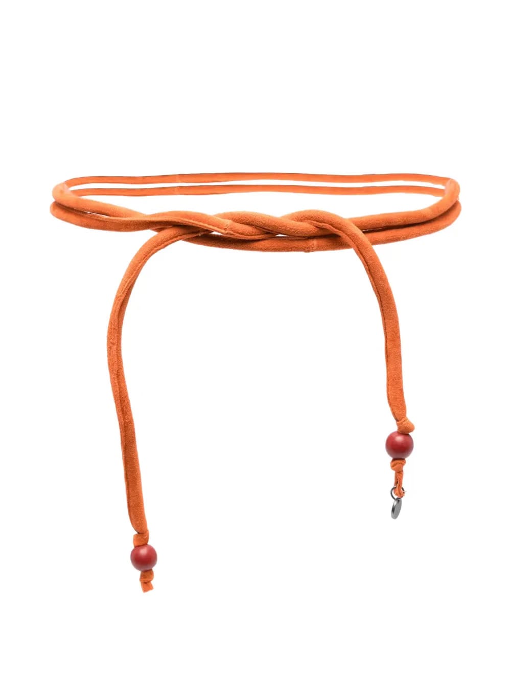 knotted beaded belt