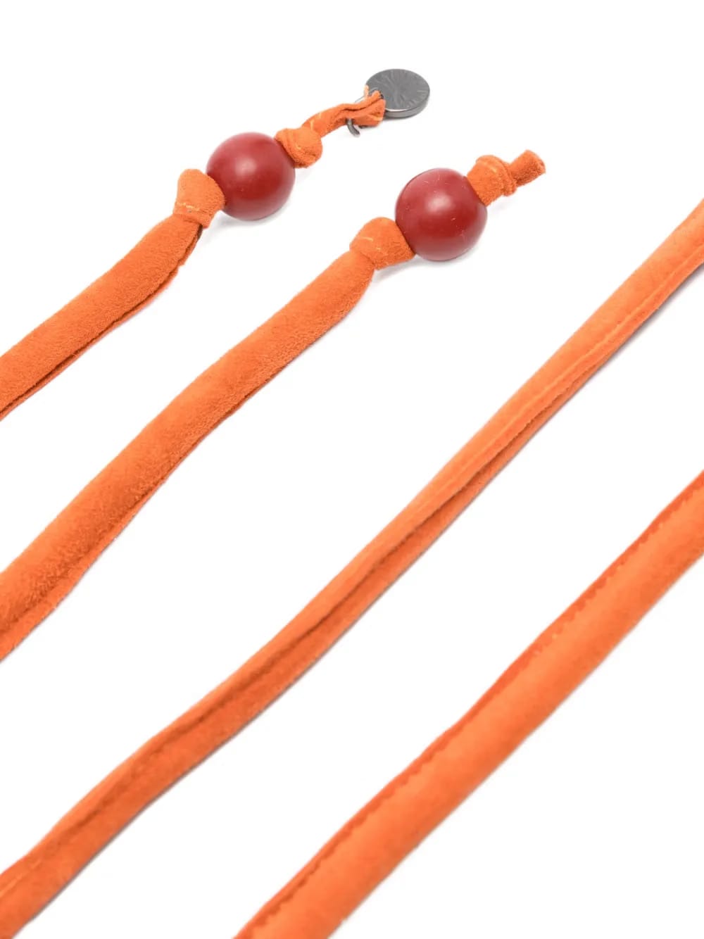 knotted beaded belt