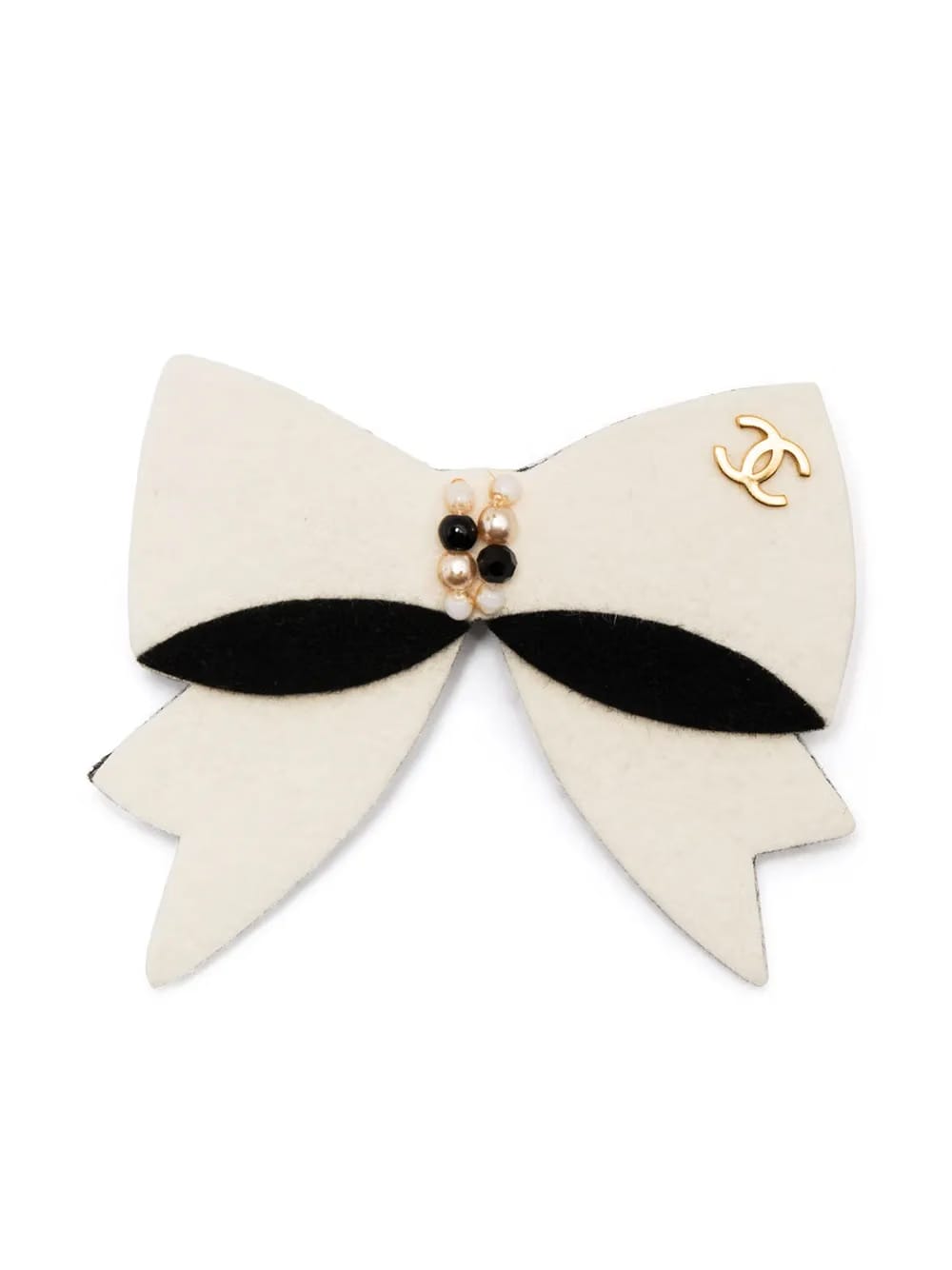 2002 felt bow brooch