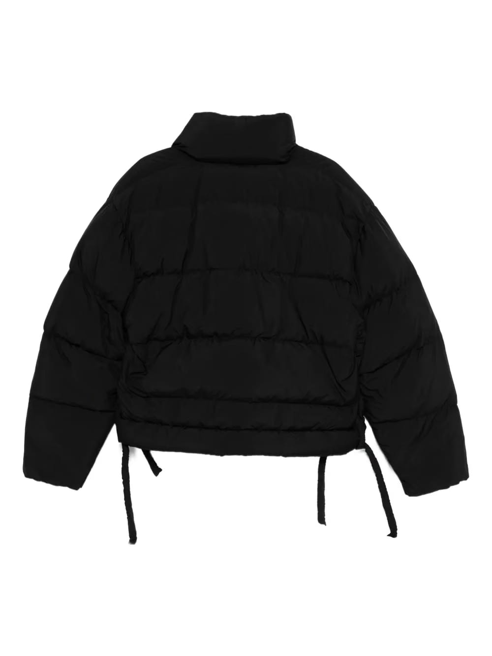 drawstring puffer jacket