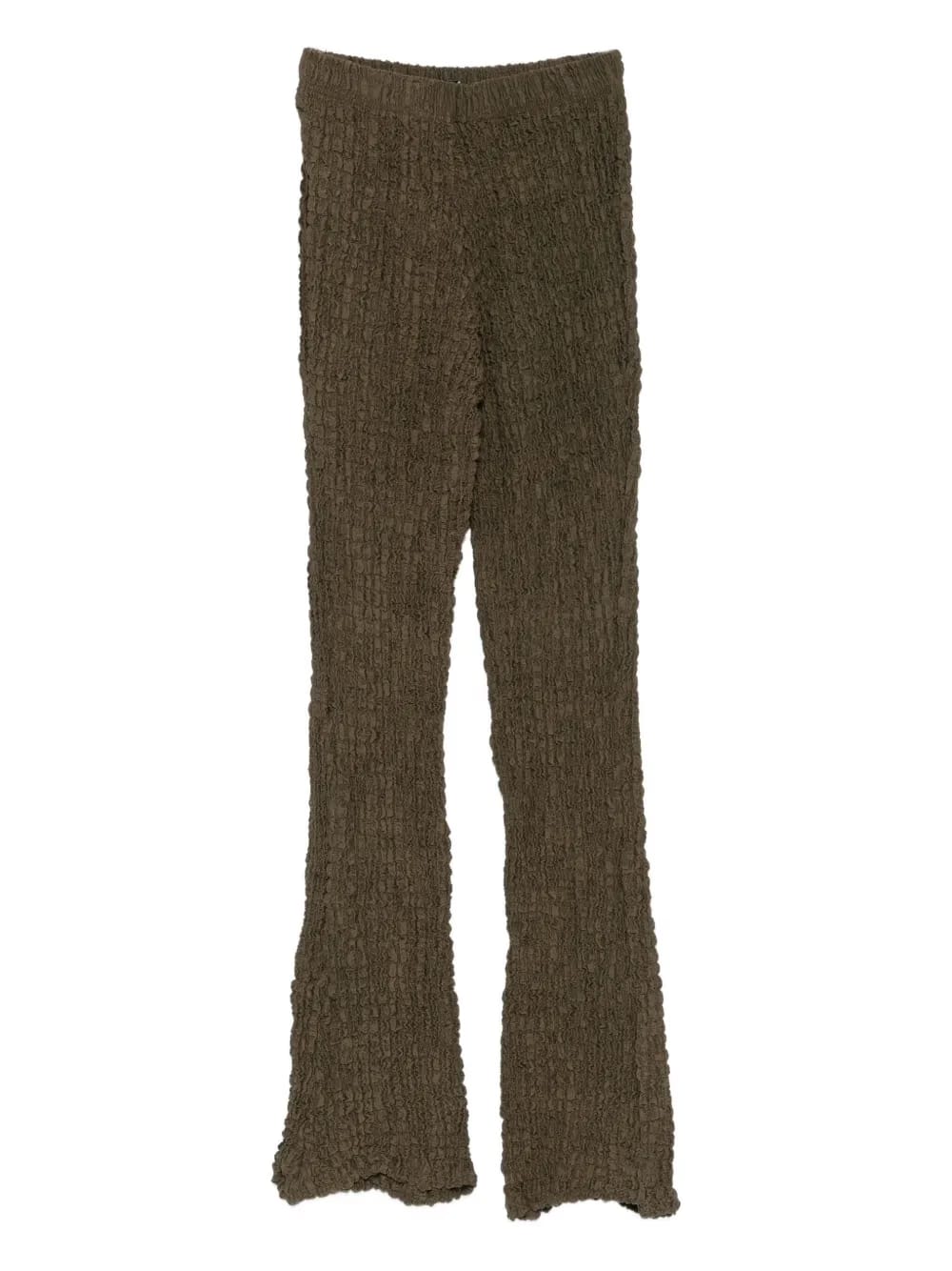 seersucker-texture trousers