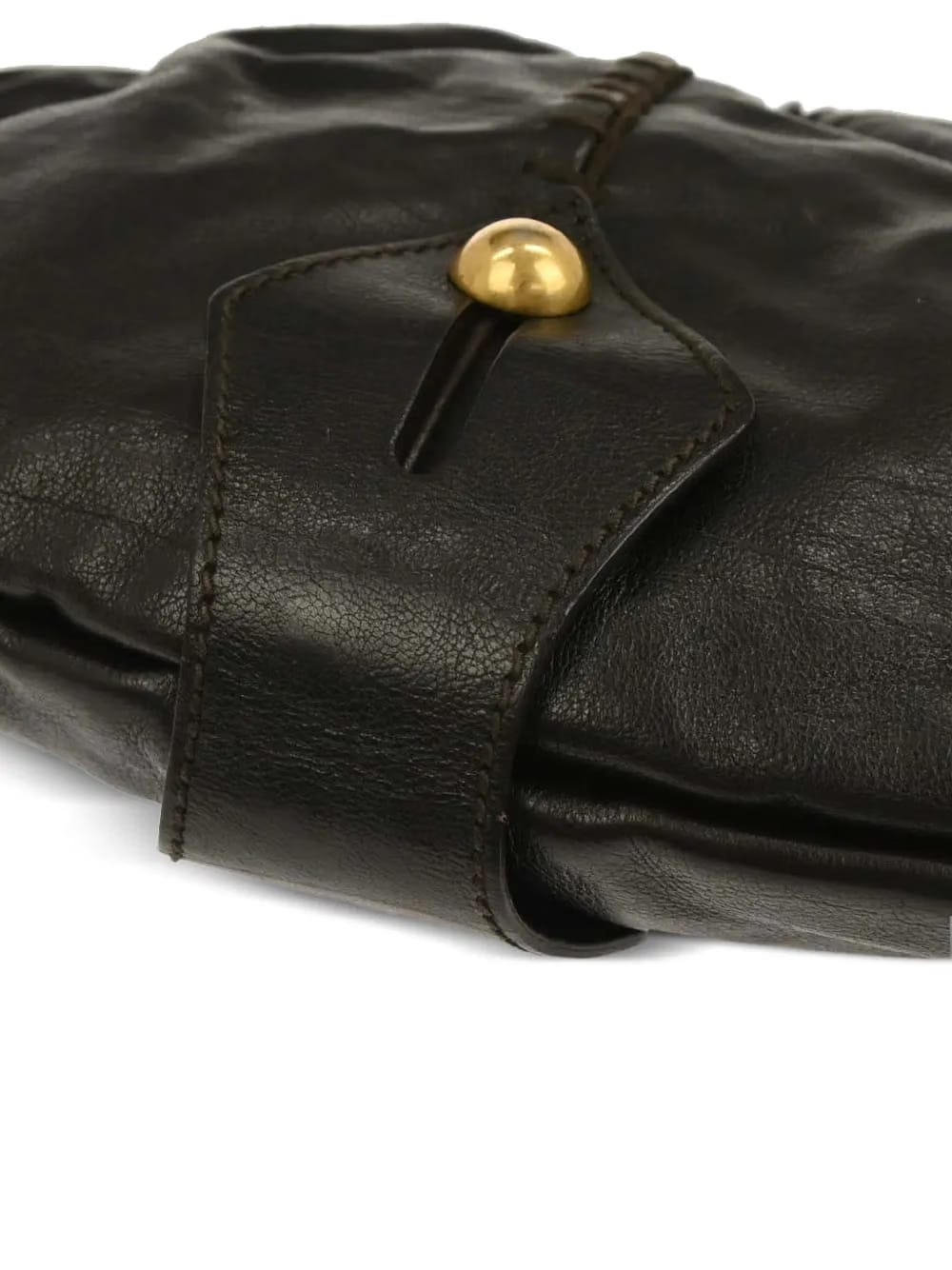 2000s medium leather bag