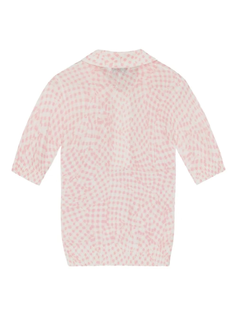 patterned-jacquard top