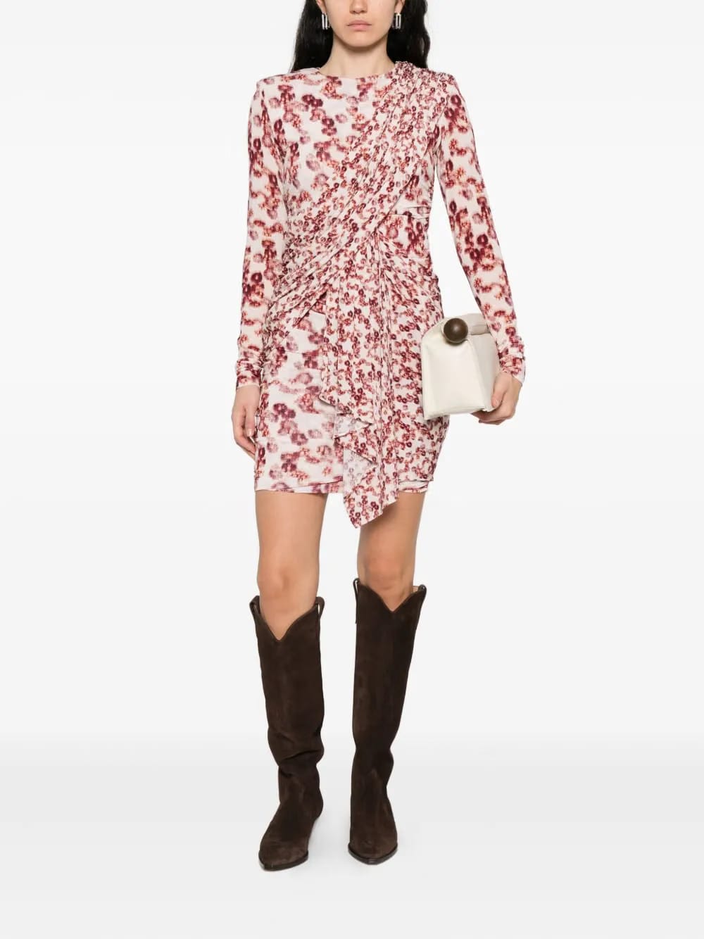 Georgia printed mini dress