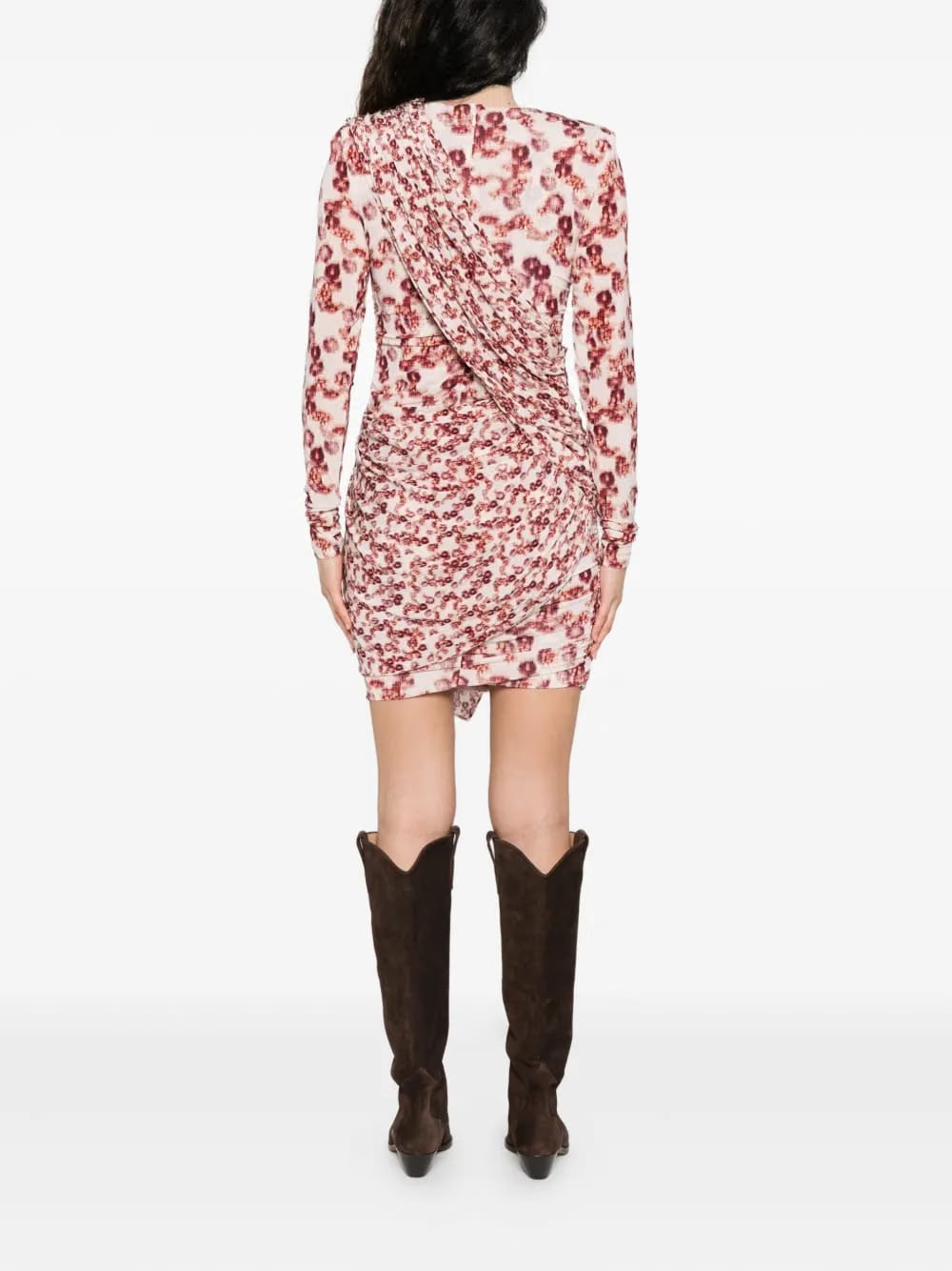Georgia printed mini dress