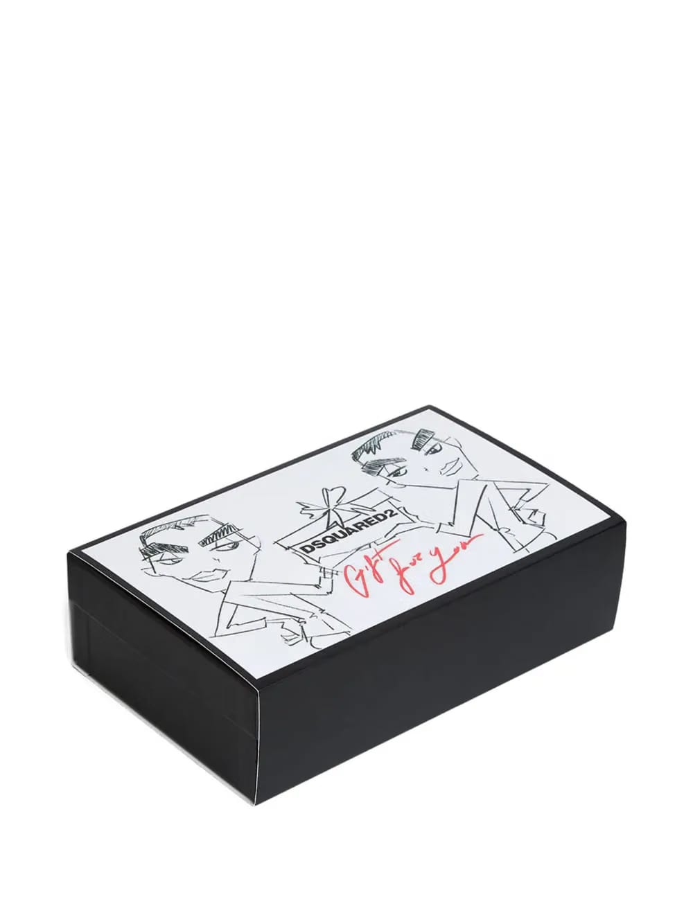 logo-print card holder set