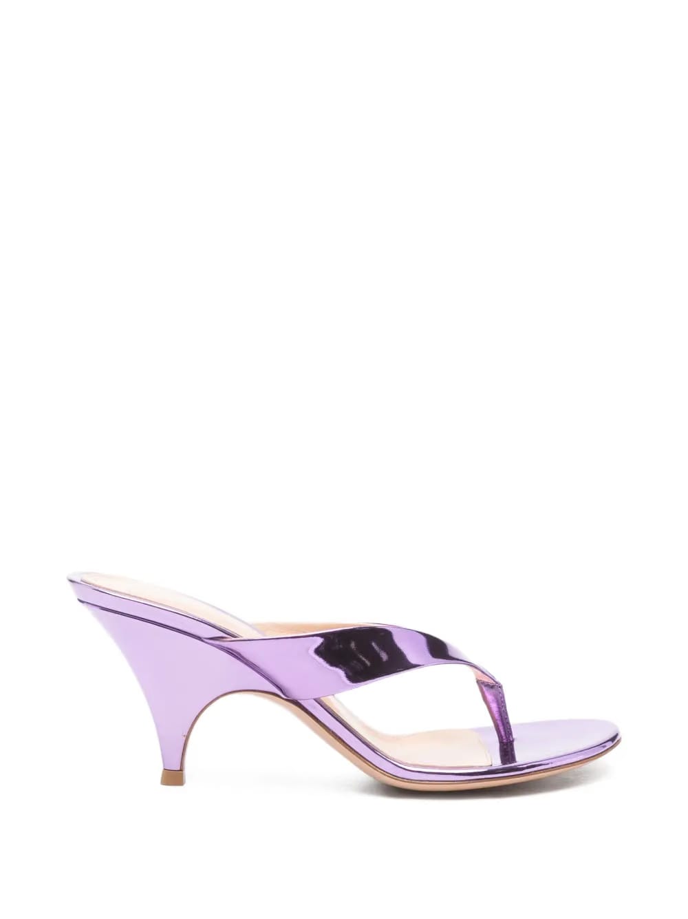 Sofia metallic thong sandals