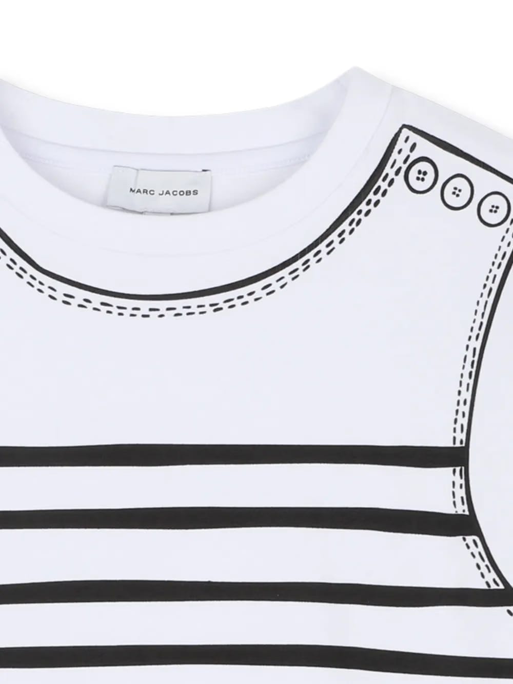 striped print T-Shirt