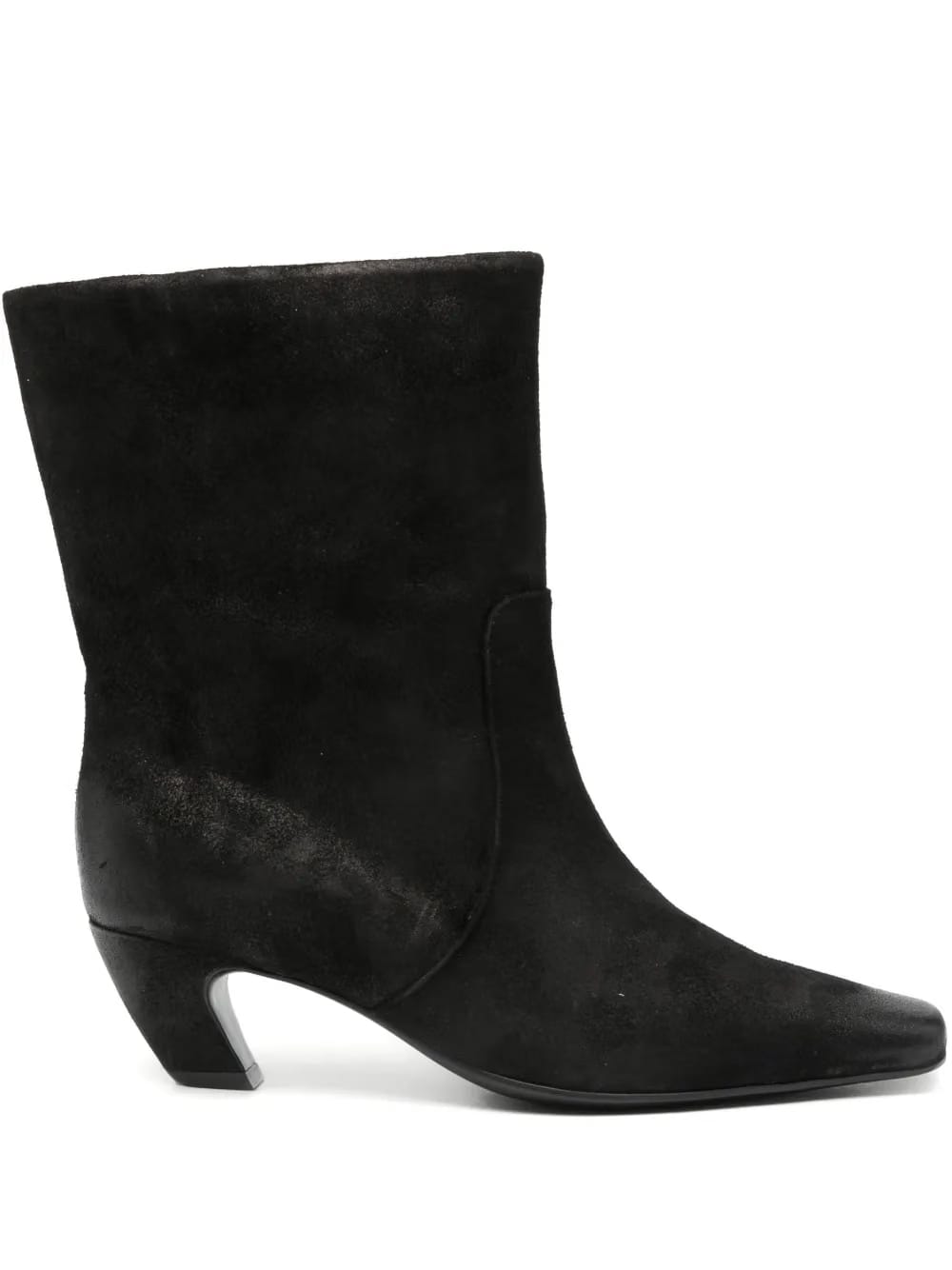 50mm square-toe boots