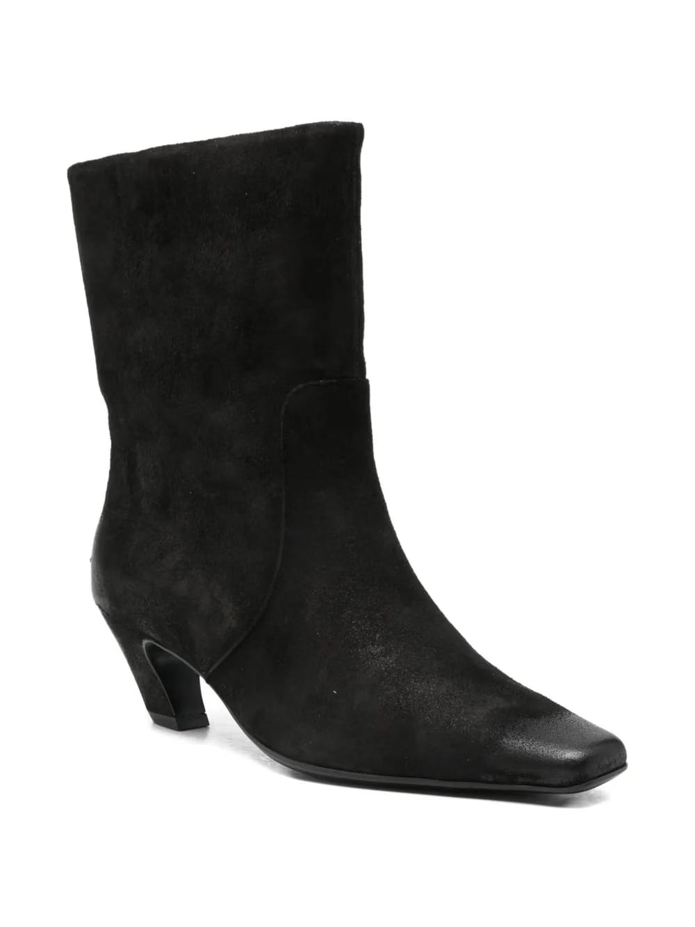 50mm square-toe boots