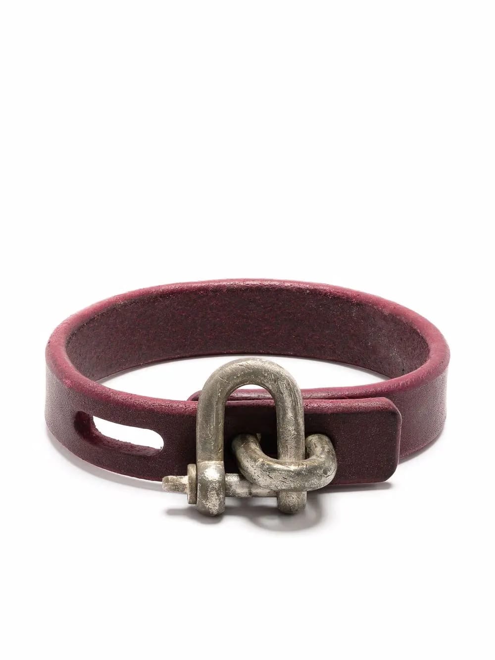 Restraint charm thin bracelet