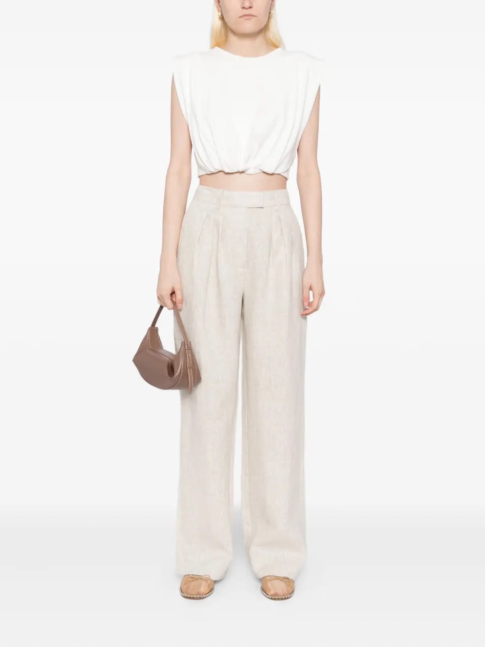 Louis straight-leg trousers