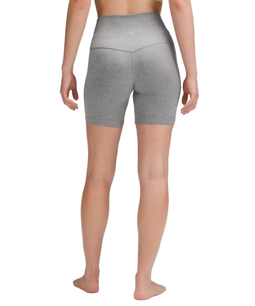 Lululemon Align High-Rise Shorts 6" Heathered Core Medium Grey