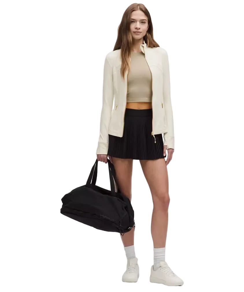 Lululemon Define Jacket Nulu Light Ivory/Gold
