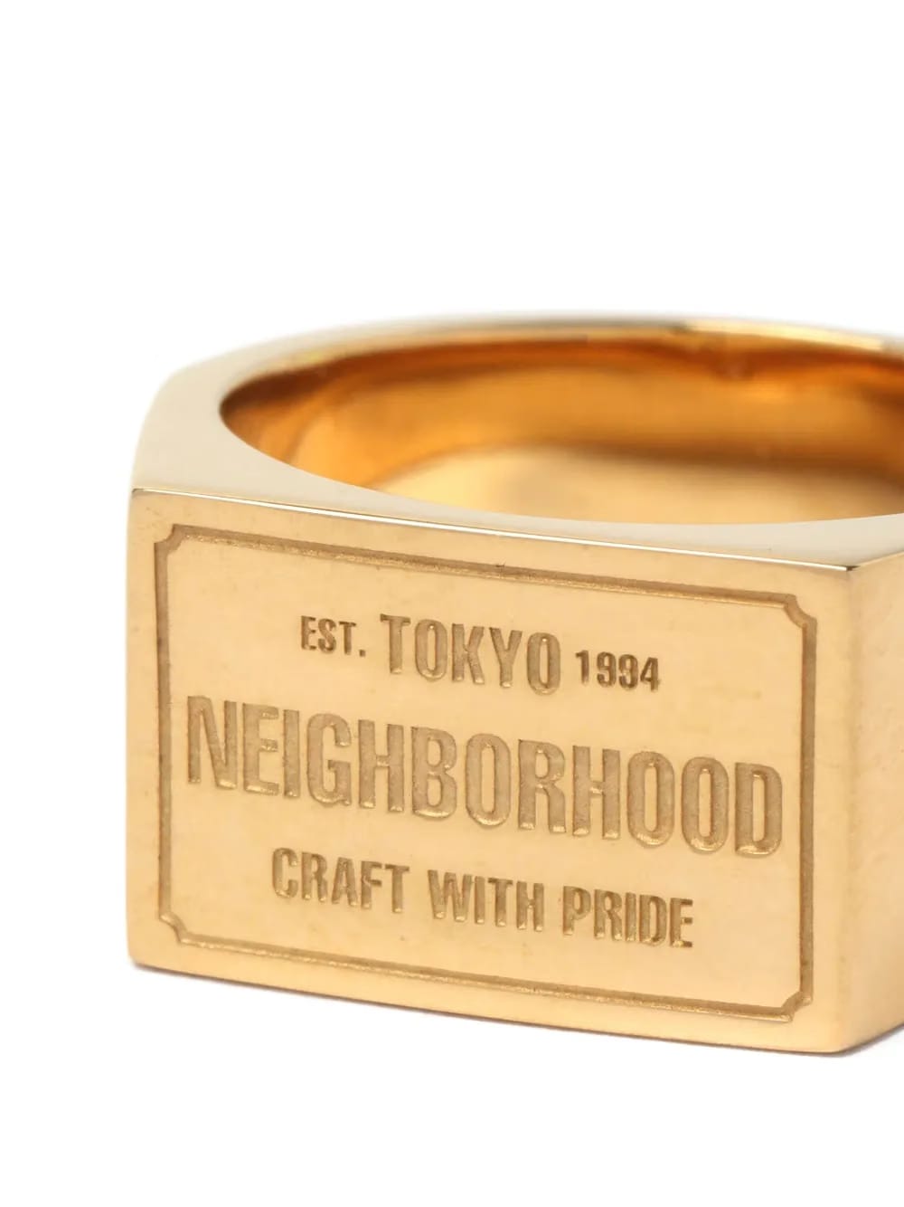logo signet ring