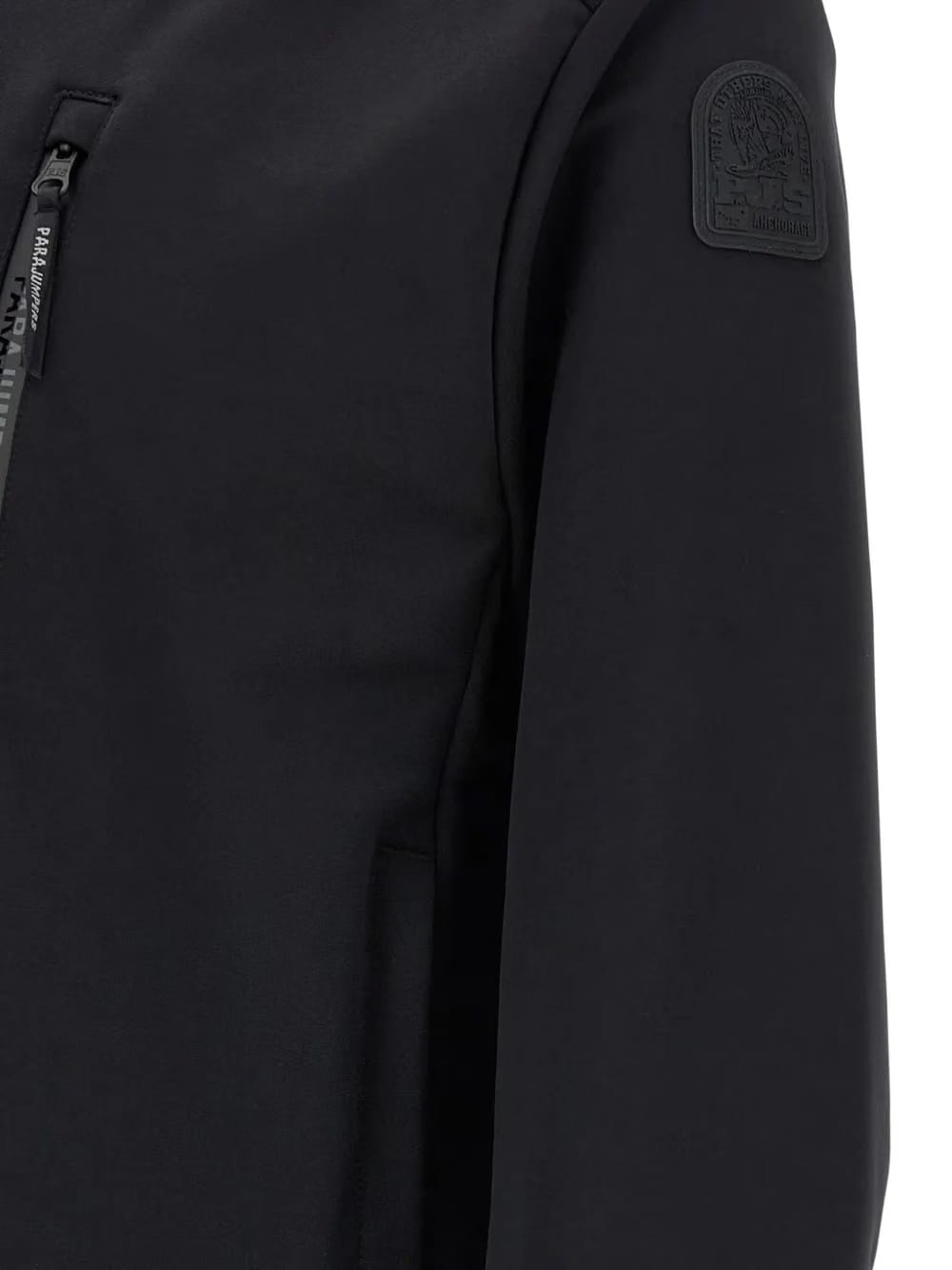 Mckay zip-front logo-patch sweatshirt