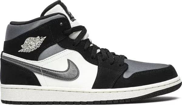 Air Jordan 1 Mid SE Satin Smoke Grey