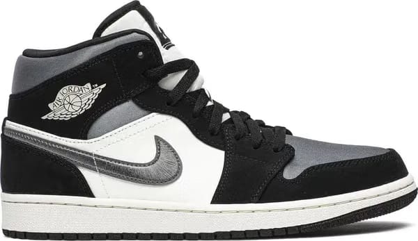 Air Jordan 1 Mid SE Satin Smoke Grey