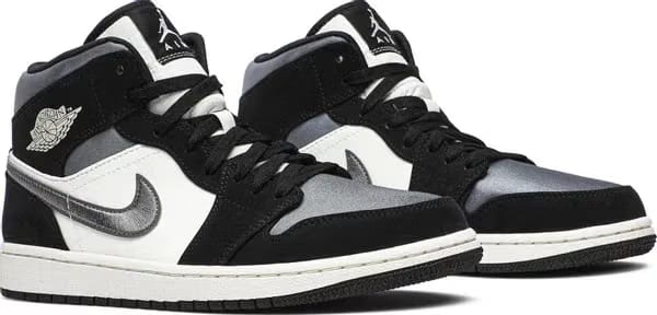 Air Jordan 1 Mid SE Satin Smoke Grey