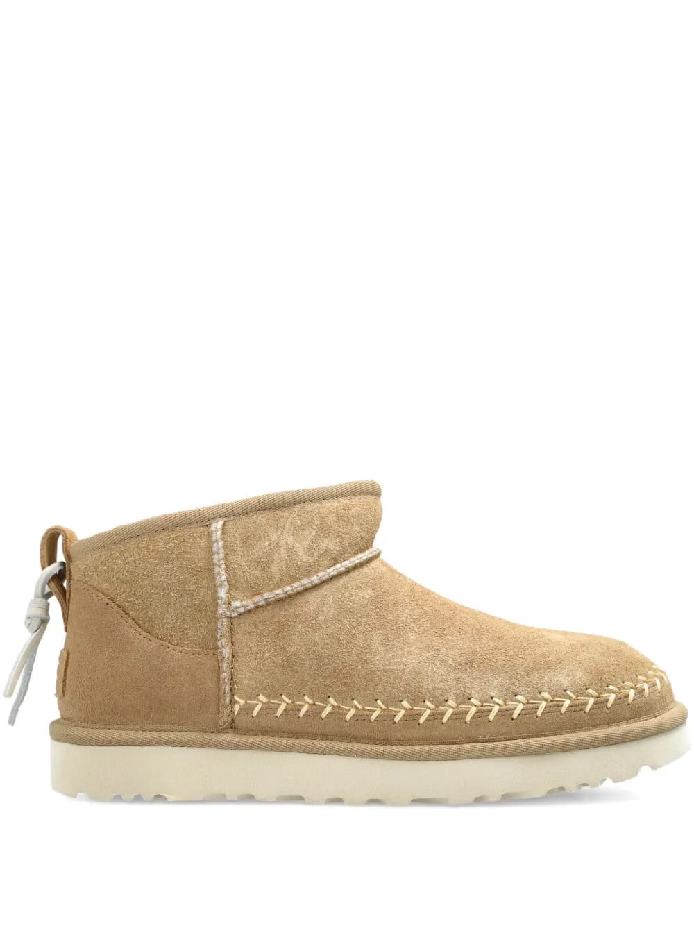 Ultra Mini stitched boots