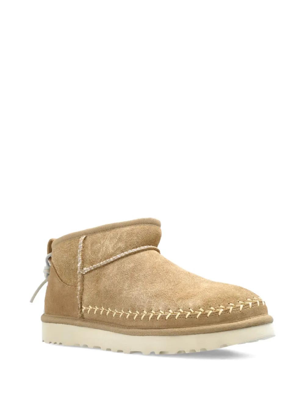Ultra Mini stitched boots