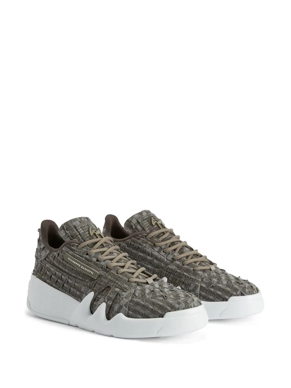 Talon lace-up low-top sneakers