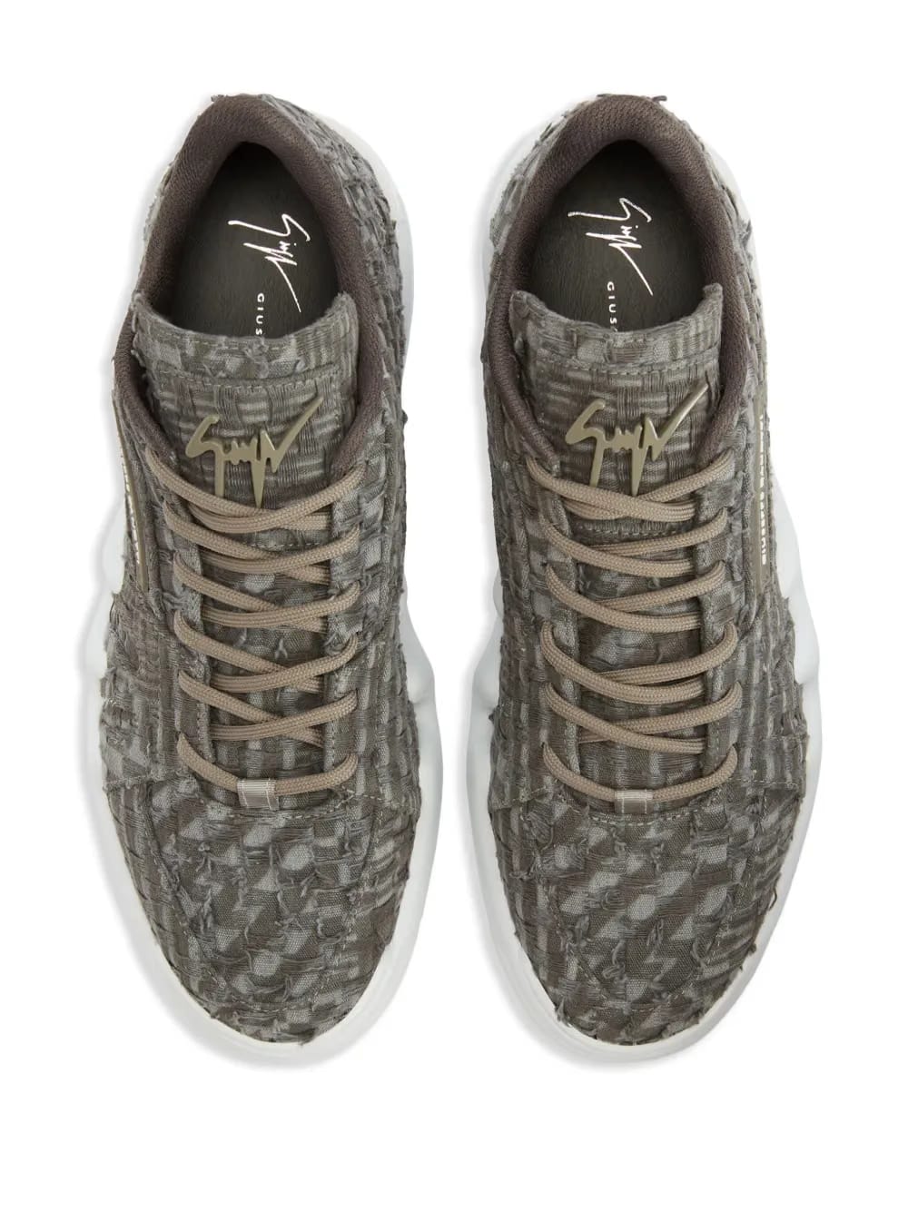 Talon lace-up low-top sneakers